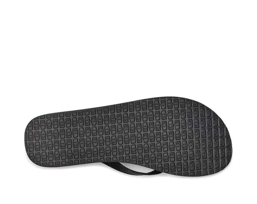 Sanuk Yoga Joy Sparkle Black Sparkle