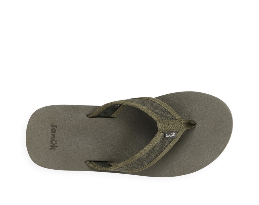 Sanuk Ziggy Mesh Olive