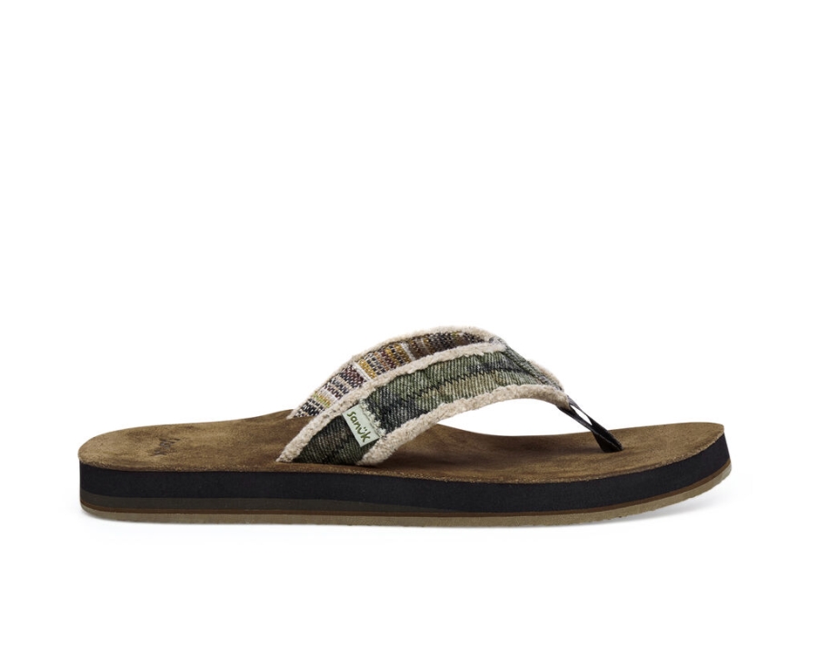 Sanuk Fraid Not St Woodland Camo