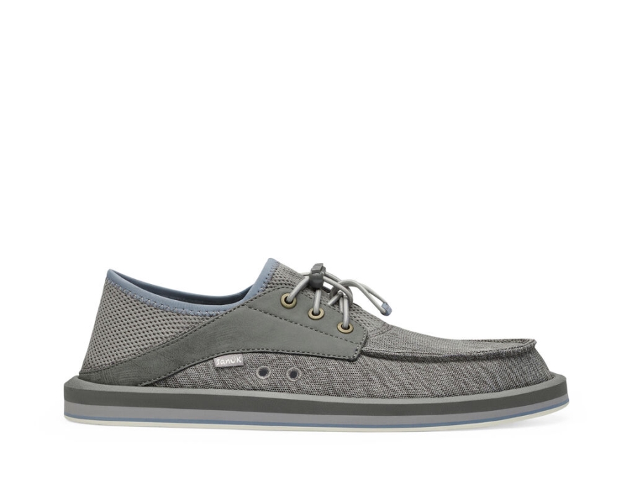 boatie_st_sanuk_grey.jpg Boatie St Sanuk Grey - Image 1
