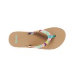 Sanuk Ashland St Tie Dye Turquoise Multi - Image 6