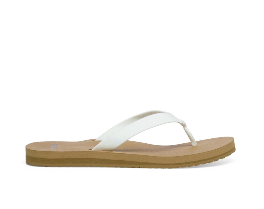 sanuk_ashland_st_white_tan.jpg Sanuk Ashland St White-Tan - Image 1