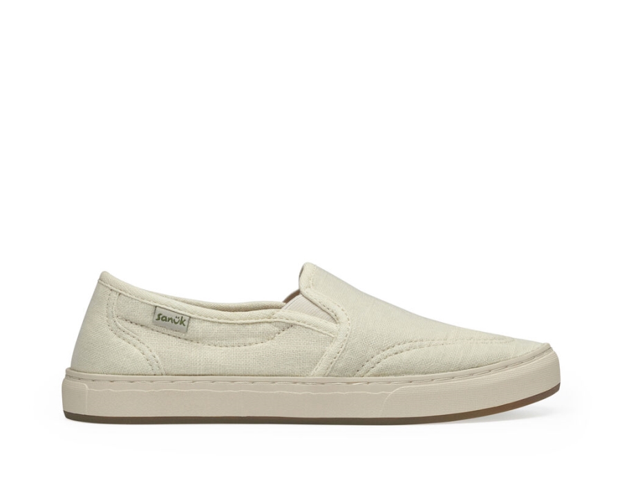 sanuk_avery_hemp_washed_white.jpg Sanuk Avery Hemp Washed White - Image 1