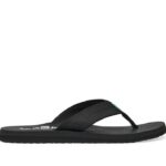 Sanuk Beer Cozy Coaster Black