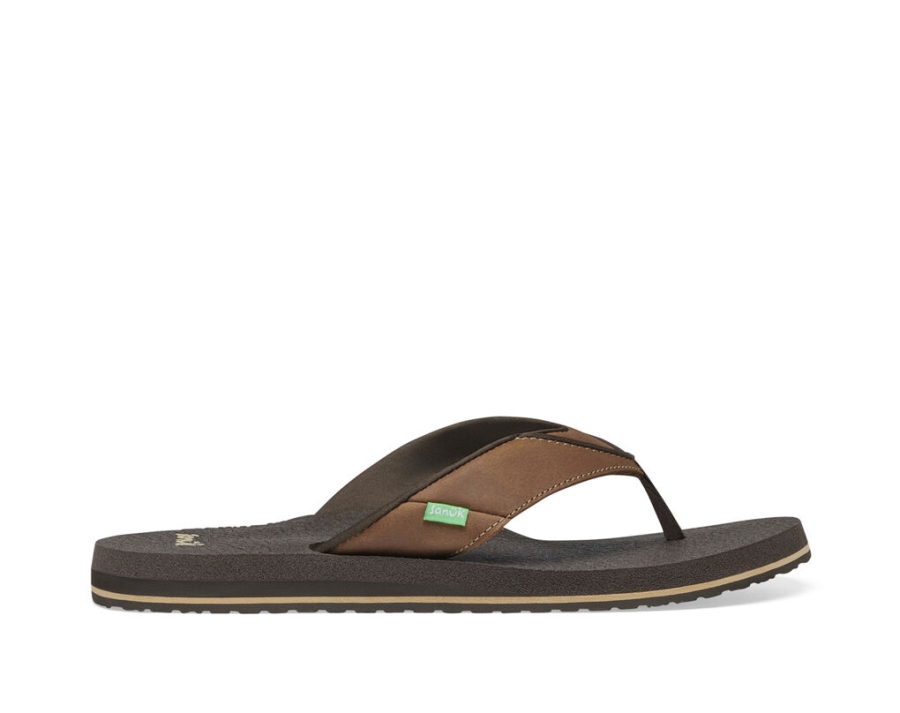 sanuk_beer_cozy_primo_brown.jpg Sanuk Beer Cozy Primo Brown - Image 1