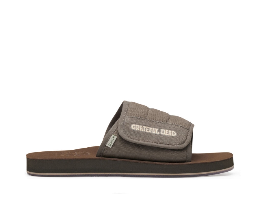 sanuk_bixby_x_grateful_dead_brown.jpg Sanuk Bixby X Grateful Dead Brown - Image 1