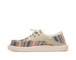 Sanuk Boatie St Print Beige Coastal Stripe - Image 3
