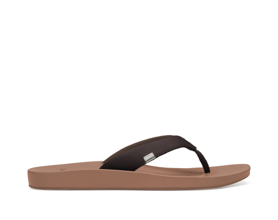 sanuk_cosmic_yoga_matsynthetic_brown.jpg Sanuk Cosmic Yoga Mat(Synthetic) Brown - Image 1