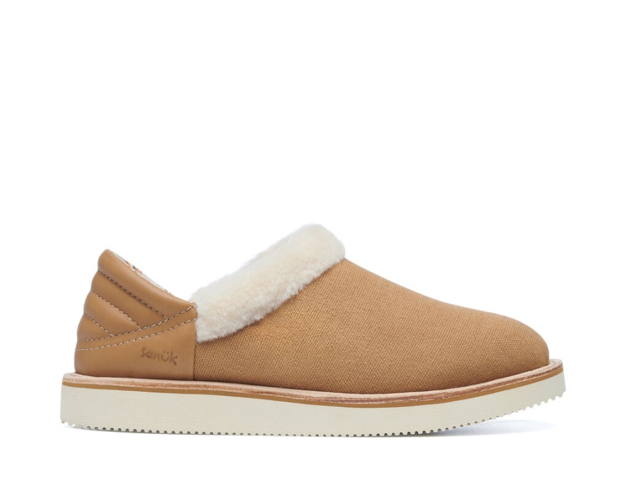 sanuk_cozy_vibe_low_sm_chestnut.jpg Sanuk Cozy Vibe Low Sm Chestnut - Image 1