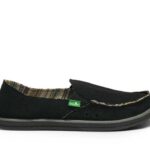 Sanuk Donna Hemp Black
