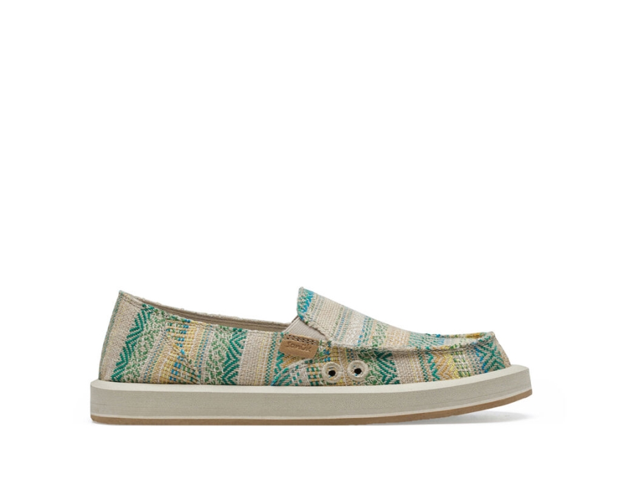 sanuk_donna_st_artesano_blue_green.jpg Sanuk Donna St Artesano Blue-Green - Image 1