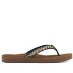 Sanuk Fraidy Jute Black-Tan