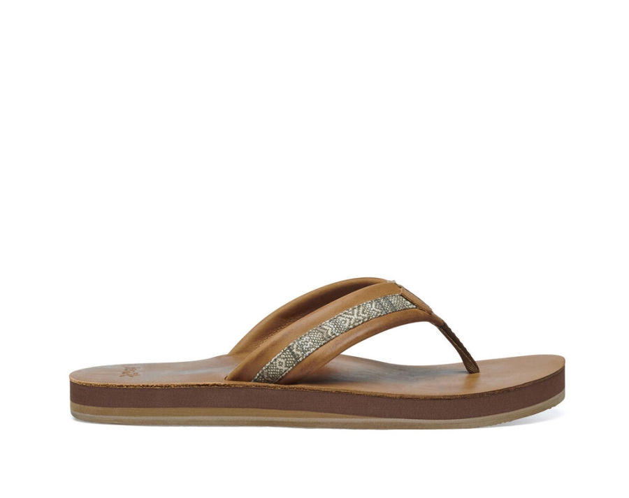 sanuk_hullsome_artesano_st_brown.jpg Sanuk Hullsome Artesano St Brown - Image 1