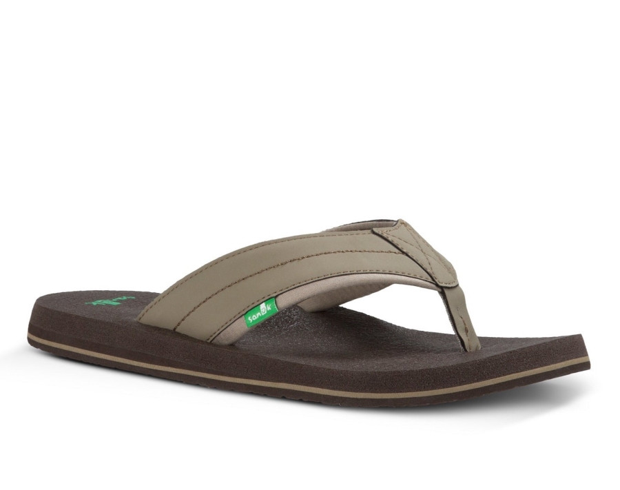 sanuk_m_beer_cozy_2_brindle.jpg Sanuk M Beer Cozy 2 Brindle - Image 1