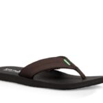 Sanuk M Beer Cozy Coaster Dark Brown
