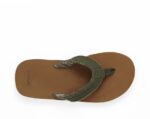 Sanuk M Fraid Not St Dark Olive - Image 6