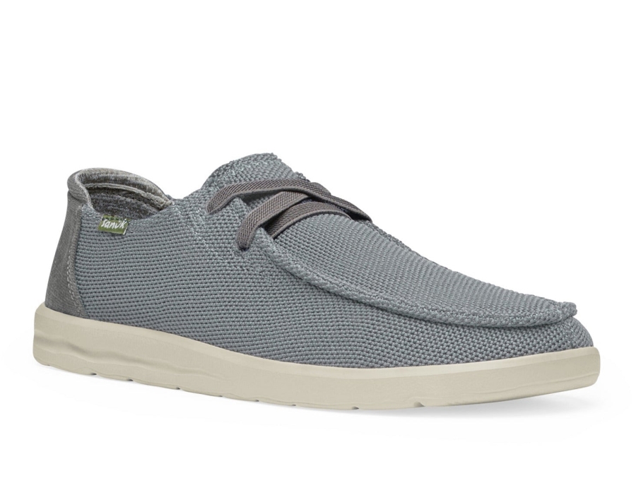 sanuk_m_shaka_mesh_grey.jpg Sanuk M Shaka Mesh Grey - Image 1