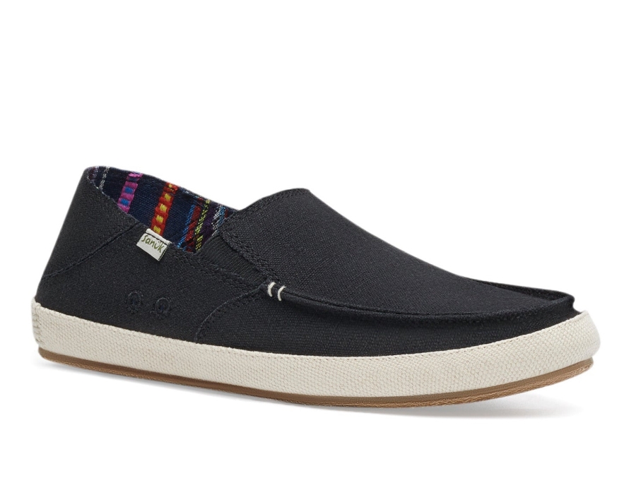 sanuk_m_twinny_st_black.jpg Sanuk M Twinny St Black - Image 1