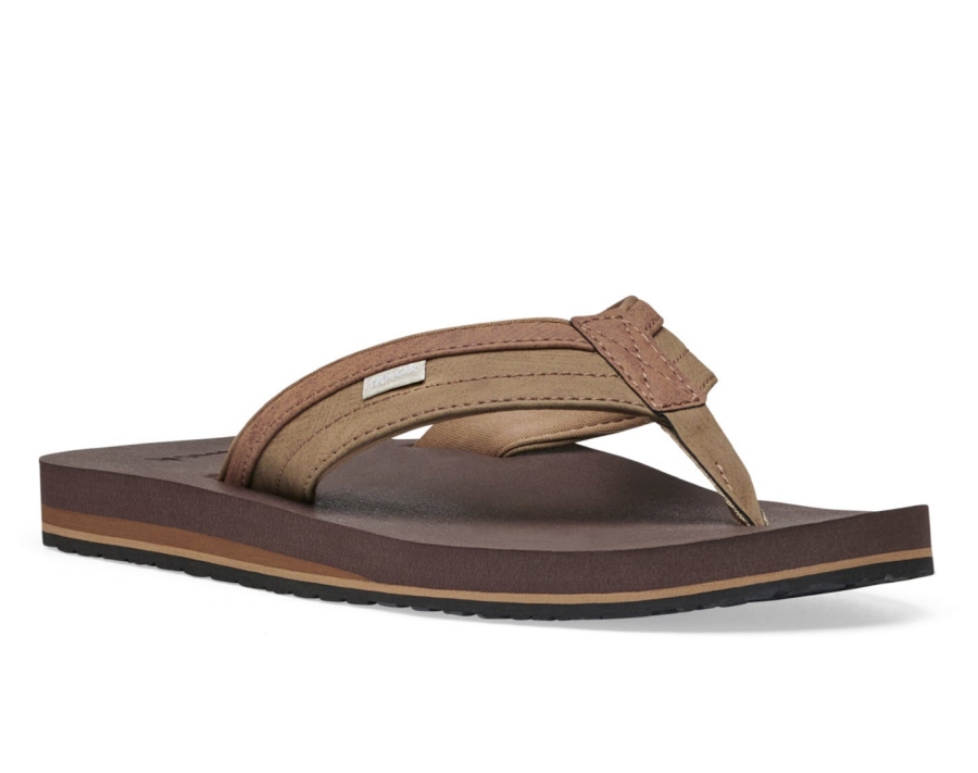 sanuk_m_ziggy_tan.jpg Sanuk M Ziggy Tan - Image 1