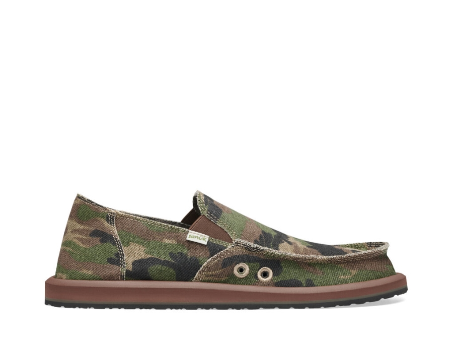 sanuk_sidewalk_surfer_camo_woodland_camo.jpg Sanuk Sidewalk Surfer Camo Woodland Camo - Image 1