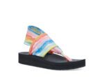 Sanuk Sling St Midform Tie Dye Rainbow - Image 2