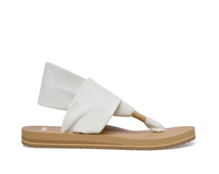Sanuk Sling St White-Tan