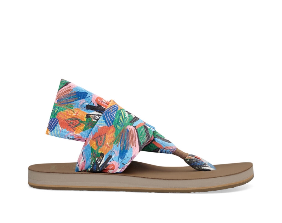 sanuk_sling_st_x_ppf_narrow_fit_multi.jpg Sanuk Sling St X Ppf Narrow Fit Multi - Image 1
