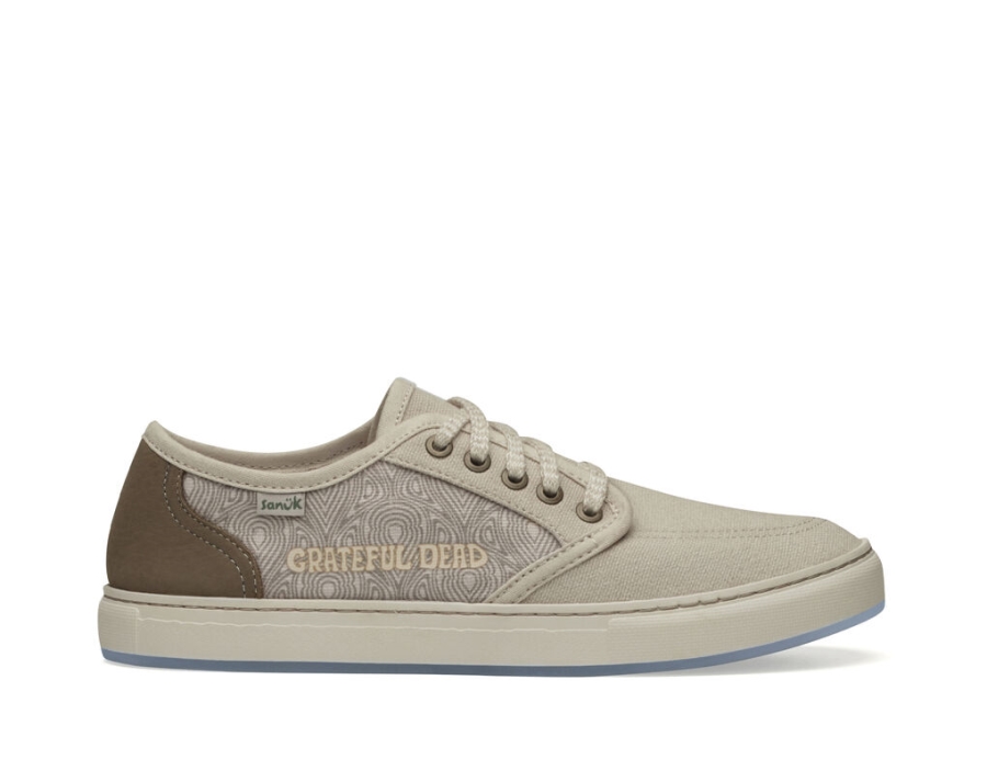 sanuk_tideline_lace_x_grateful_dead_tan.jpg Sanuk Tideline Lace X Grateful Dead Tan - Image 1