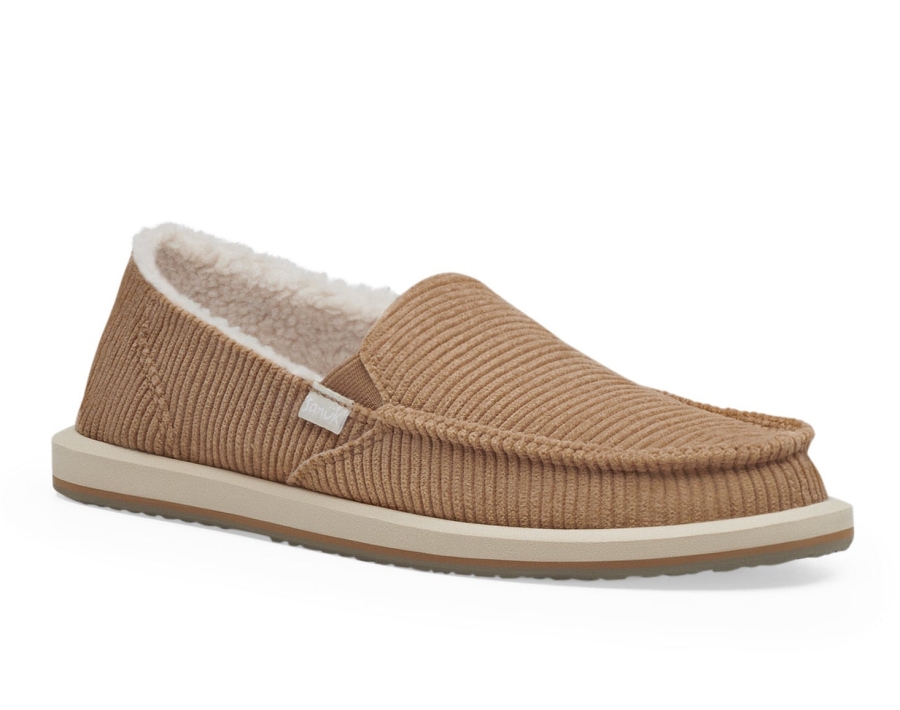 sanuk_w_donna_cord_chill_tan.jpg Sanuk W Donna Cord Chill Tan - Image 1