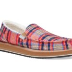 Sanuk W Donna St Plaid Chill Red Multi