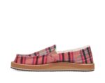 Sanuk W Donna St Plaid Chill Red Multi - Image 3