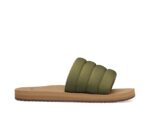 Sanuk W Puff N Slide St Dark Olive - Image 2