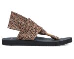 Sanuk W Sling St Cheetah Tan Multi - Image 2