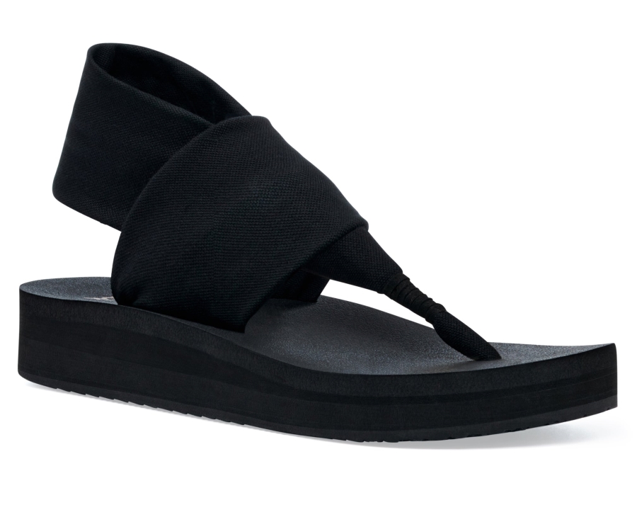 sanuk_w_sling_st_midform_black.jpg Sanuk W Sling St Midform Black - Image 1