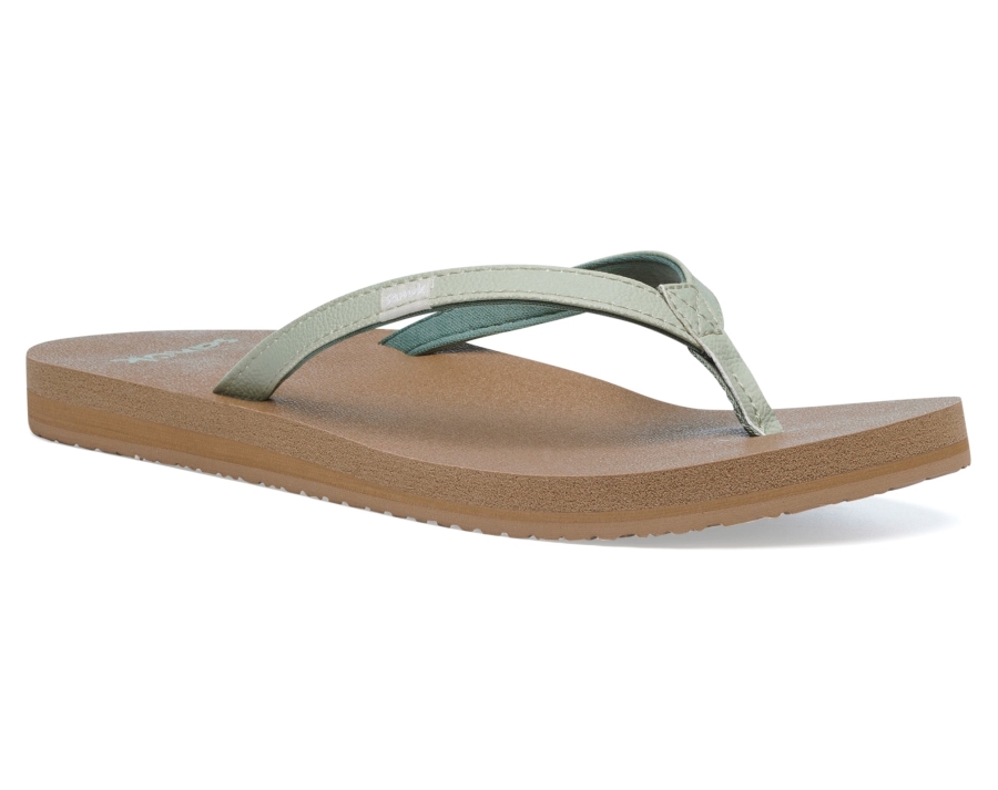 sanuk_w_yoga_joy_desert_sage.jpg Sanuk W Yoga Joy Desert Sage - Image 1