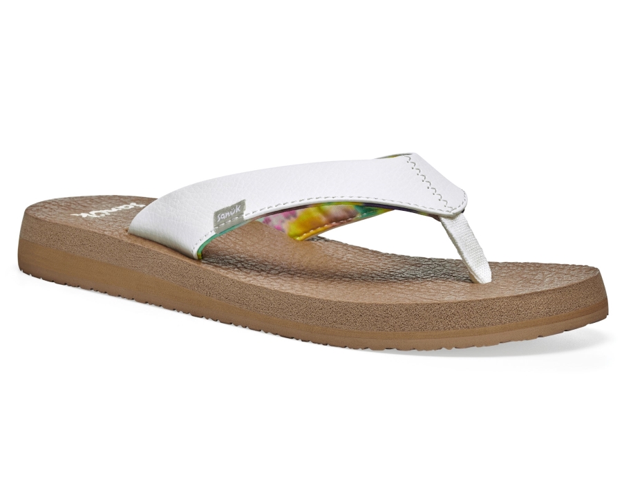 sanuk_w_yoga_mat_white.jpg Sanuk W Yoga Mat White - Image 1