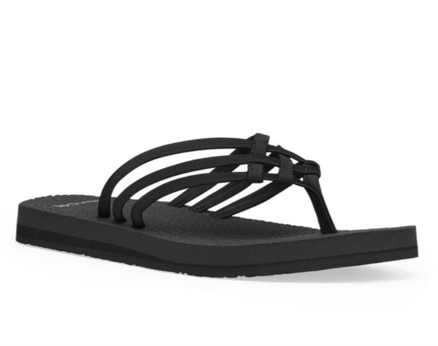sanuk_w_yoga_sandy_black.jpg Sanuk W Yoga Sandy Black - Image 1