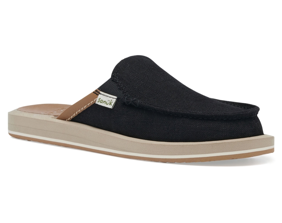 sanuk_w_you_got_my_back_st_hemp_ebony.jpg Sanuk W You Got My Back St Hemp Ebony - Image 1