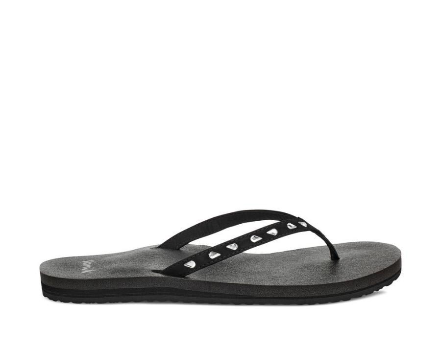 sanuk_yoga_joy_bling_black.jpg Sanuk Yoga Joy Bling Black - Image 1