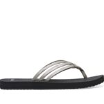 Sanuk Yoga Sandy Metallic Silver