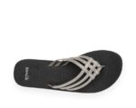 Sanuk Yoga Sandy Metallic Silver - Image 6