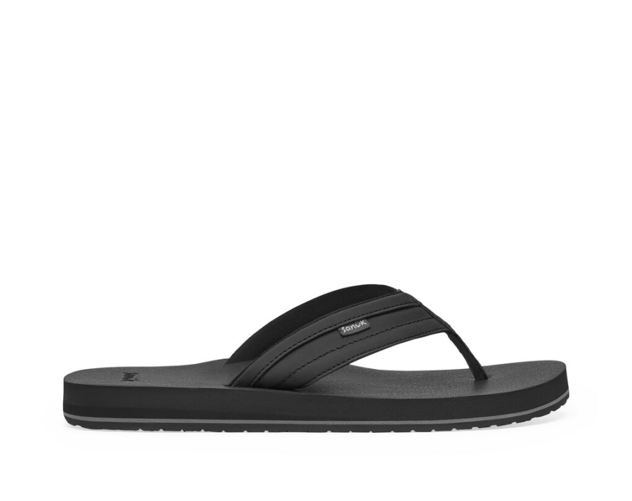 sanuk_ziggy_black.jpg Sanuk Ziggy Black - Image 1