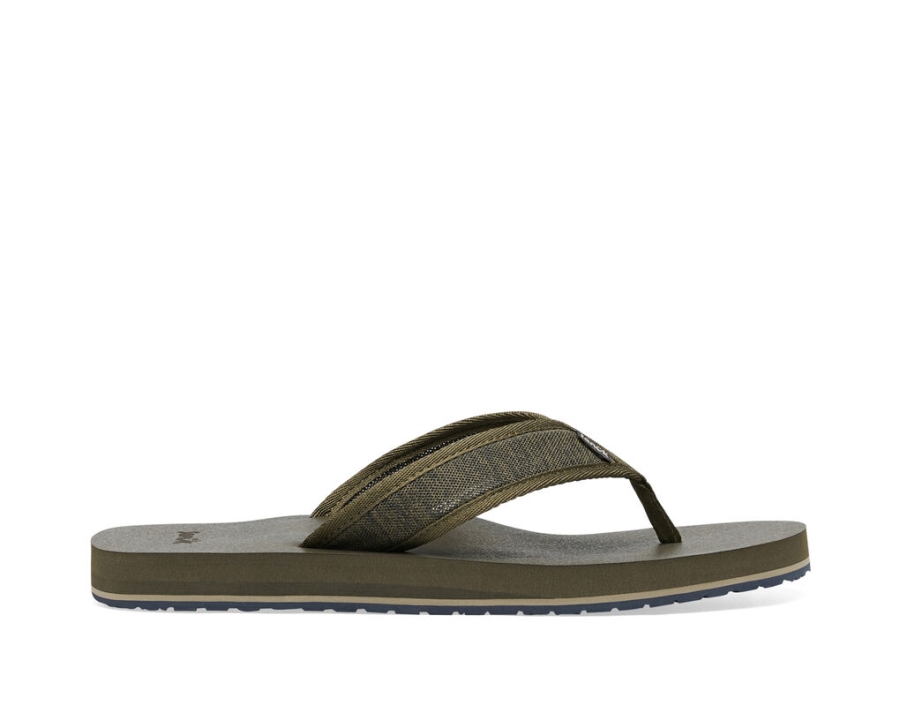 sanuk_ziggy_mesh_olive.jpg Sanuk Ziggy Mesh Olive - Image 1